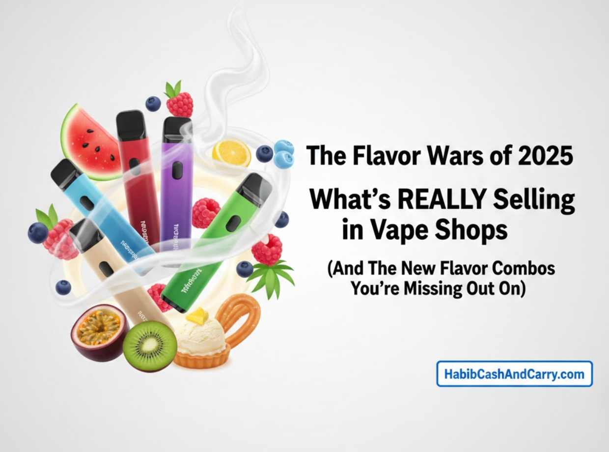 The Flavor Wars of 2025: What’s REALLY Selling in Vape Shops