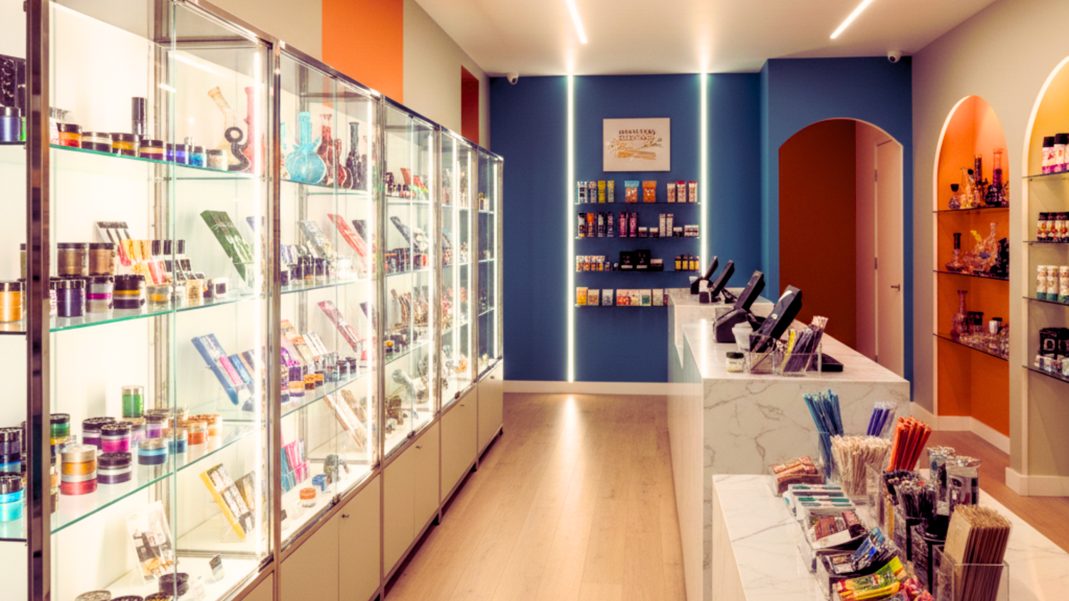 How to merchandise cannabis accessories to increase impulse buys.