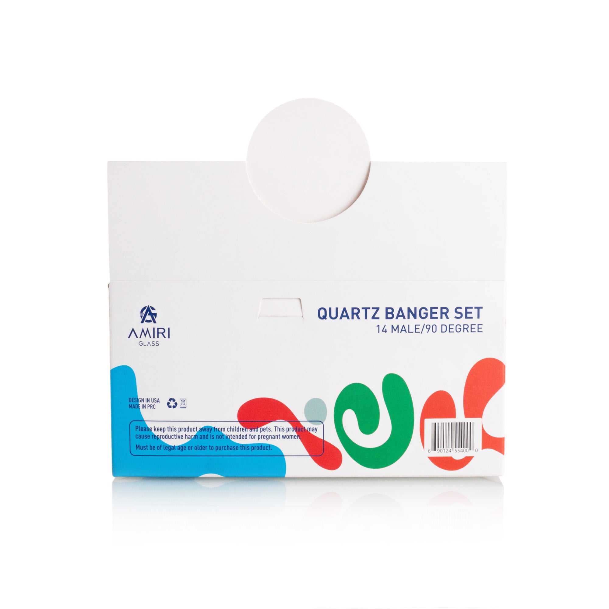 Amiri Glass Quartz Banger Set 14 Male/90 Degrees