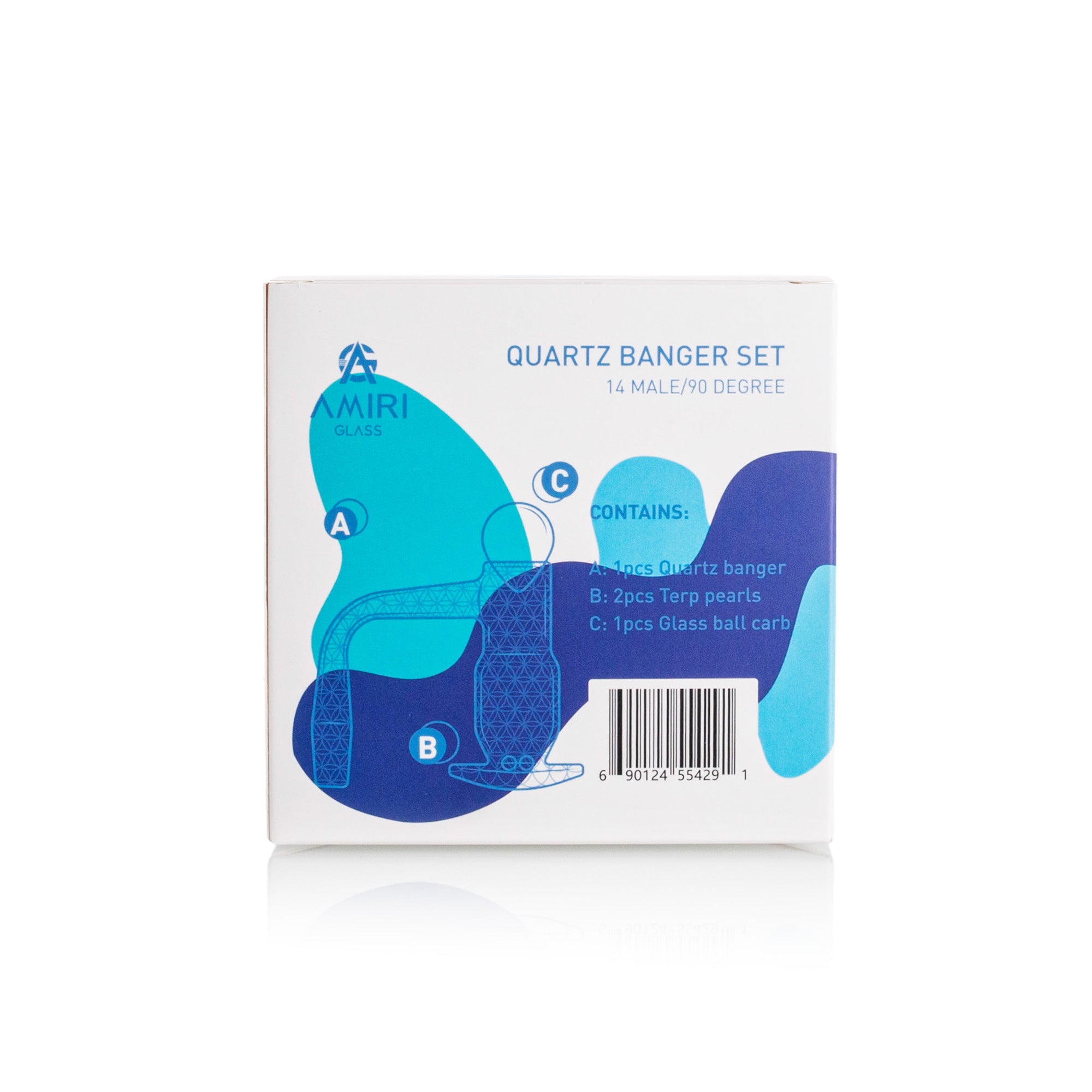 Amiri Glass Quartz Banger Set 14 Male/90 Degrees