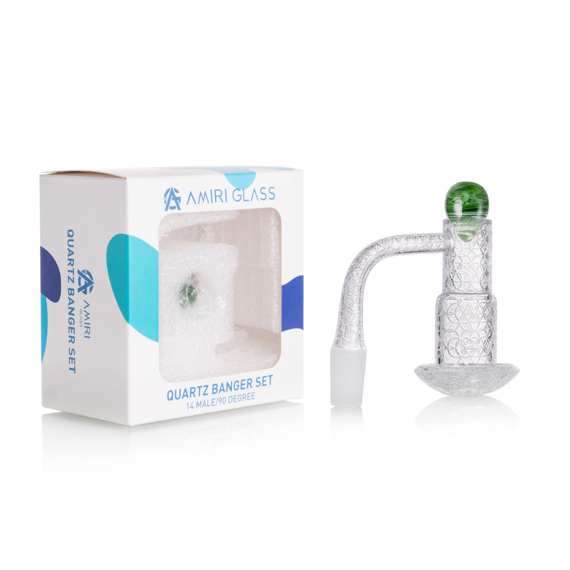 Amiri Glass Quartz Banger Set 14 Male/90 Degrees