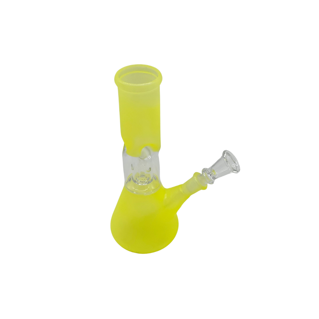 8” Mini frosted color water pipe
