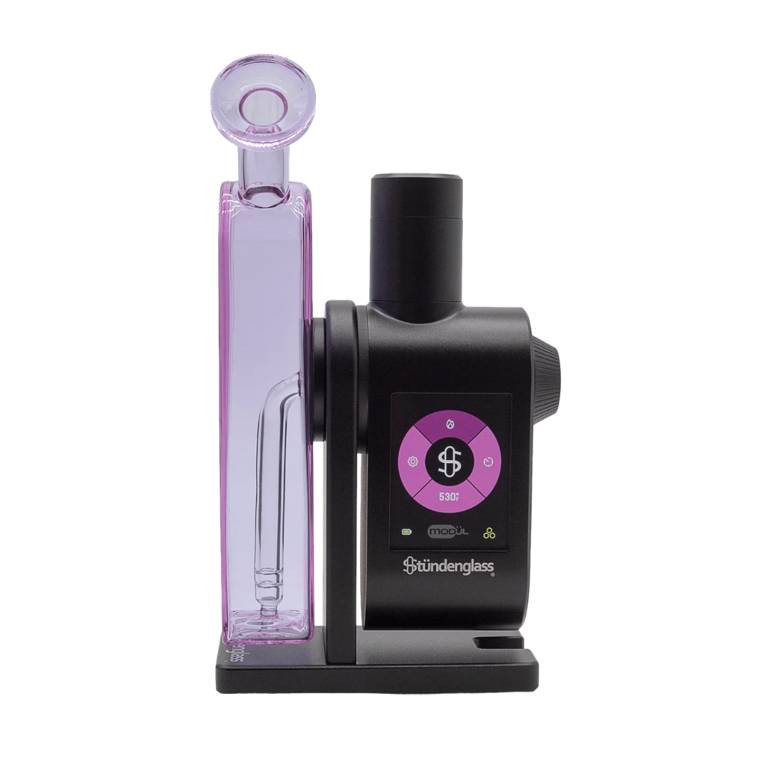 Stündenglass Modül + Dok Deluxe Travel Set - Purple Glass