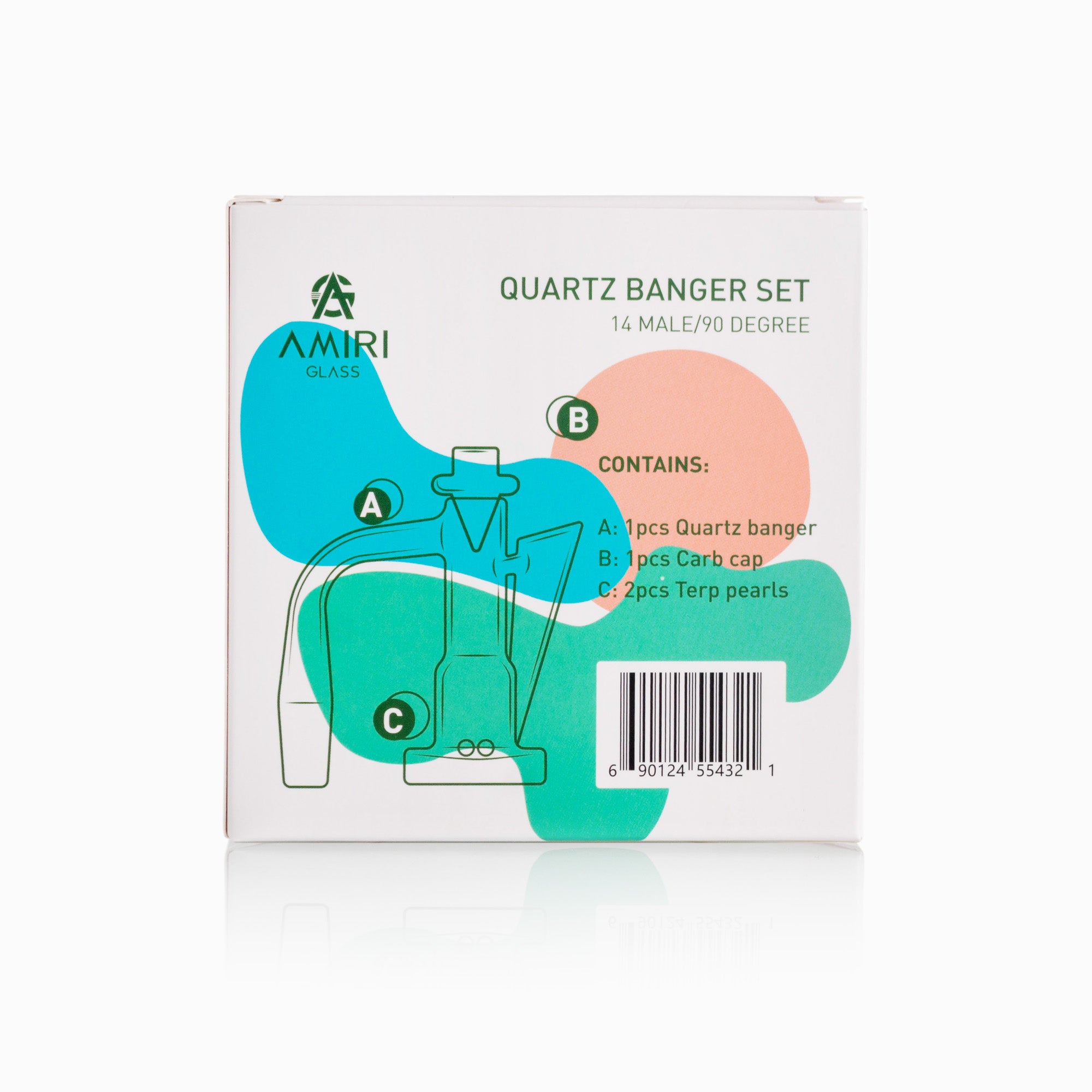 Amiri Glass Quartz Banger Set 14 Male/90 Degrees 6
