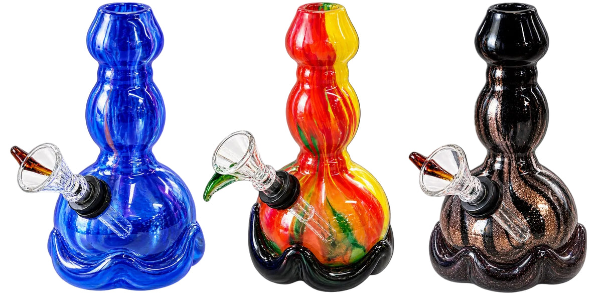 5” Soft Glass Mini Water Pipe