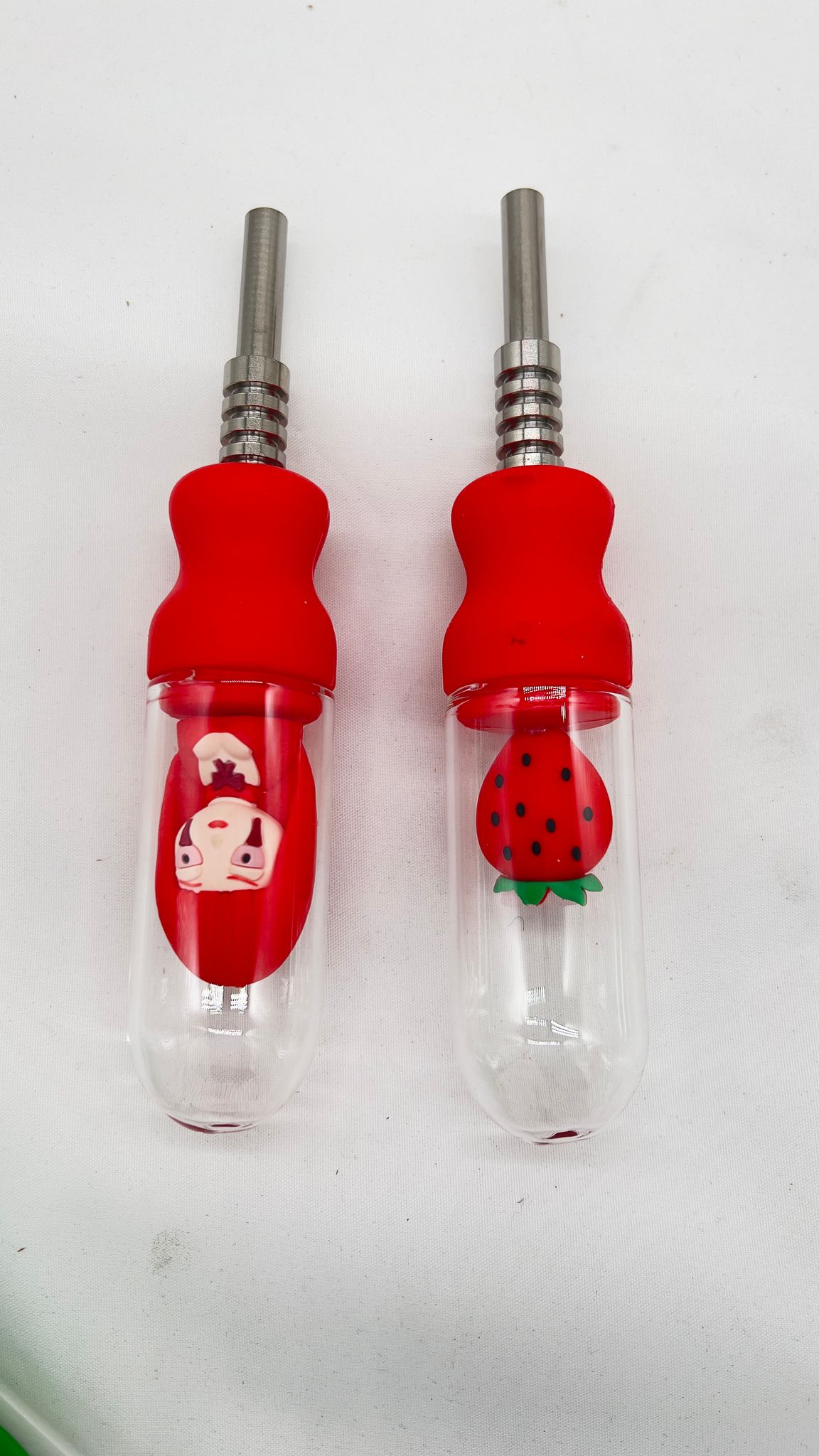 6" Silicone Nectar Collector - Metal Nail