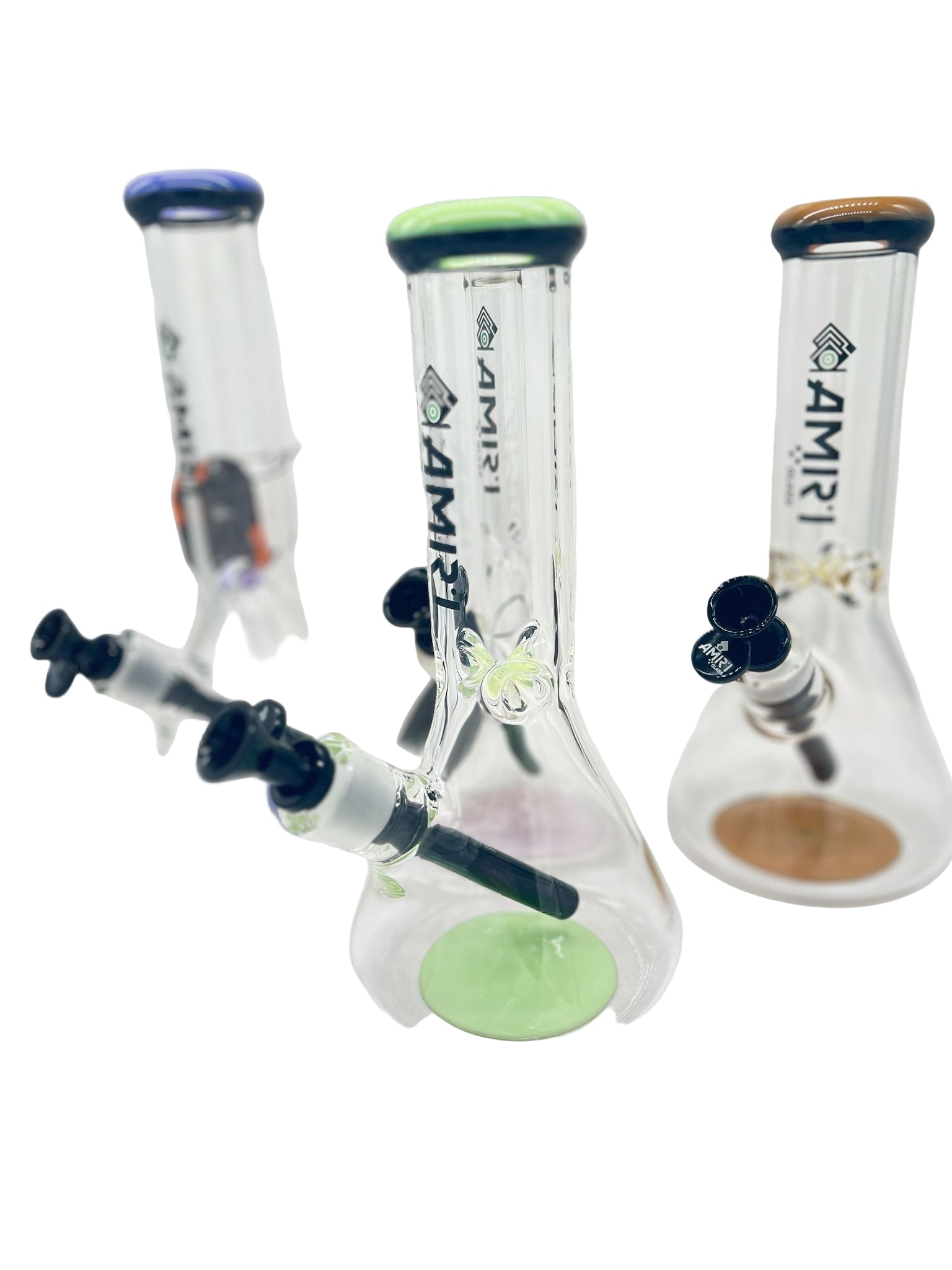 Amiri Glass Water Pipes Transparent