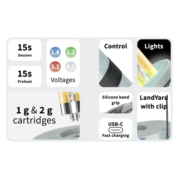 Yocan Black Cash Battery