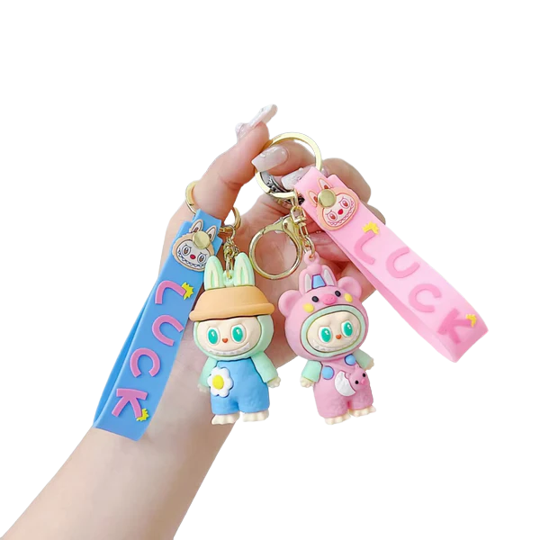 Cartoon Keychains – Adorable Collectible Figures in Fun Costumes