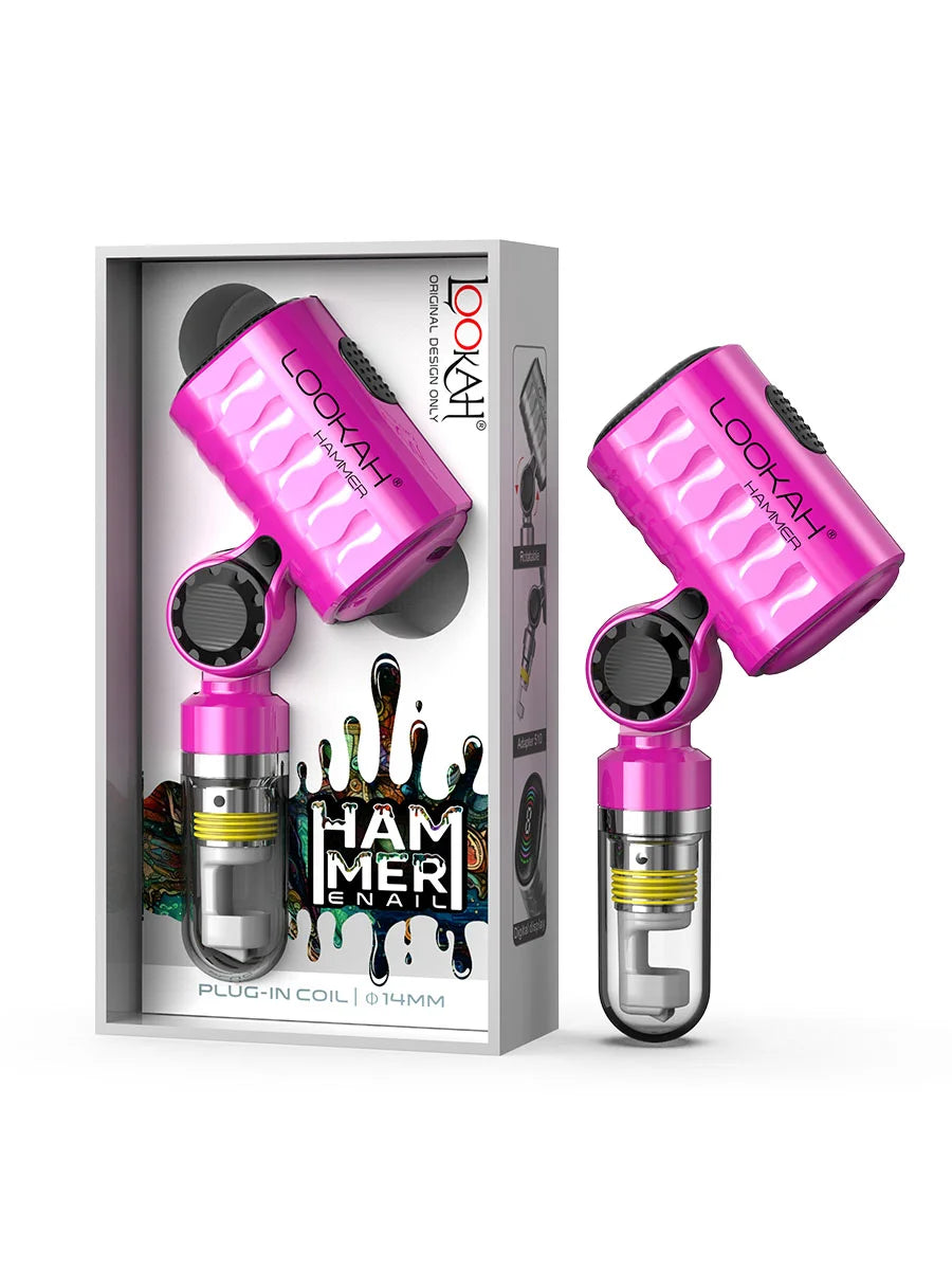Lookah Hammer 14mm Portable Enail Banger for Dab Rig