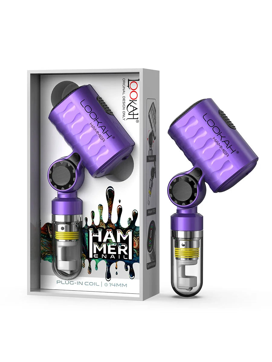 Lookah Hammer 14mm Portable Enail Banger for Dab Rig