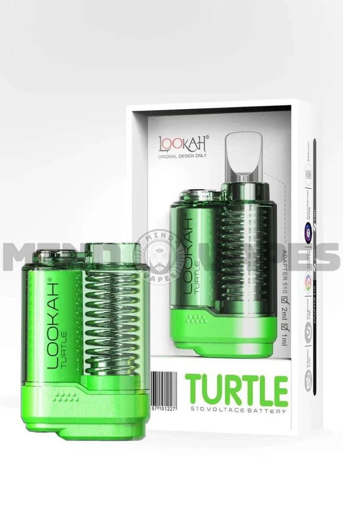 Lookah Turtle 510 Thread Vape Battery - Various Colors
