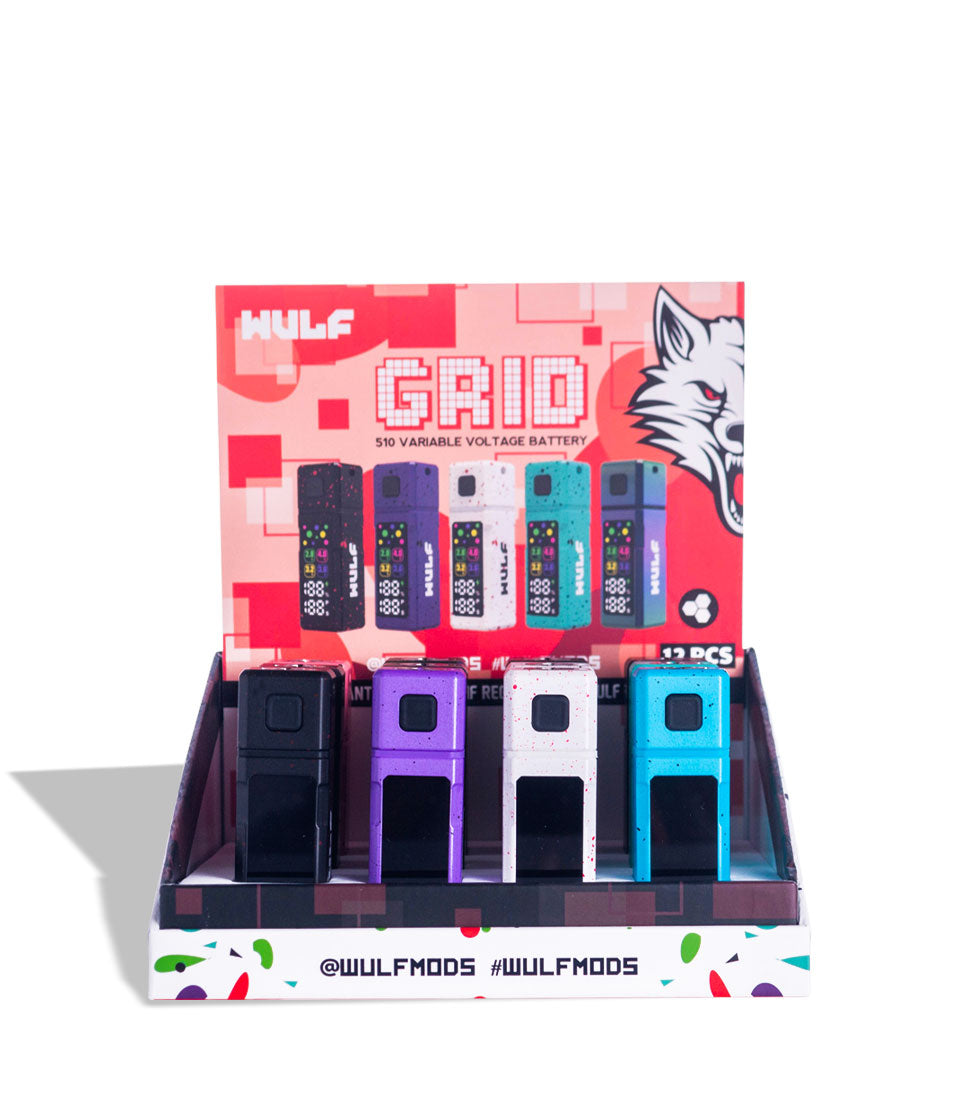 Wulf Mods Grid 510 Variable Voltage Battery 12pk