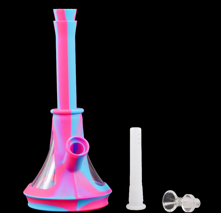 Silicone Glass Hybrid Beaker