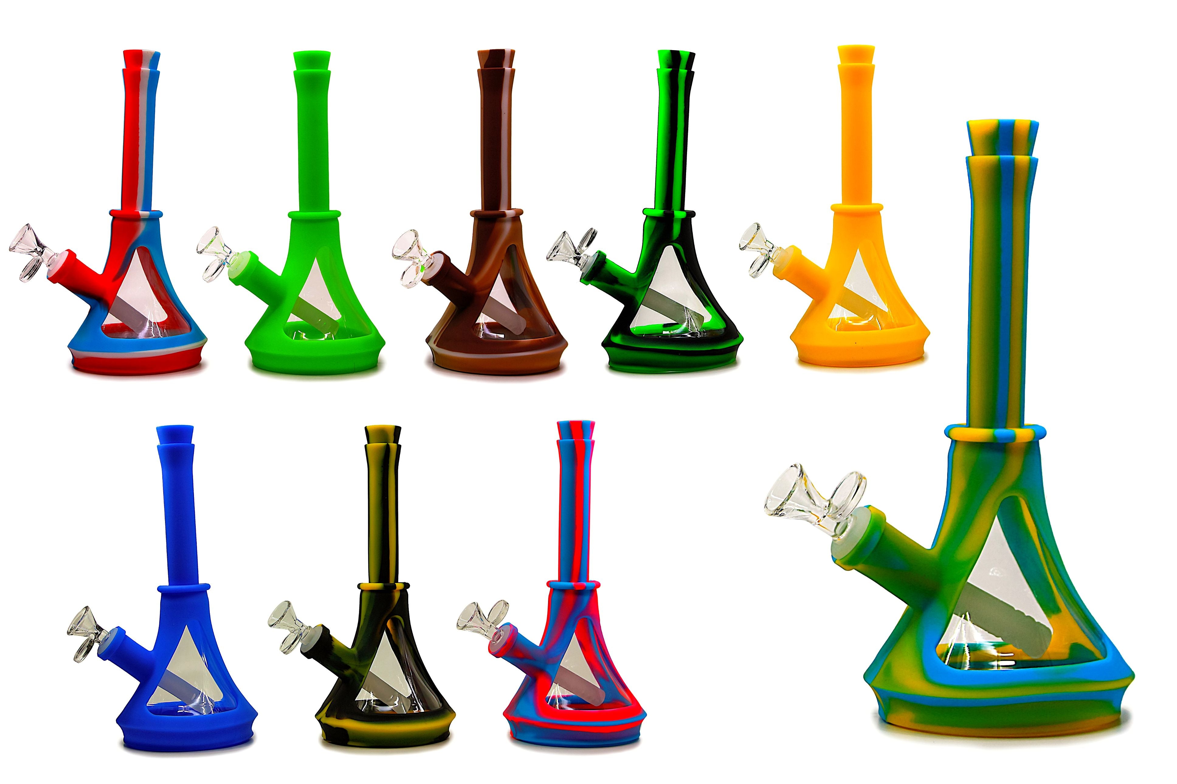 Silicone Glass Hybrid Beaker