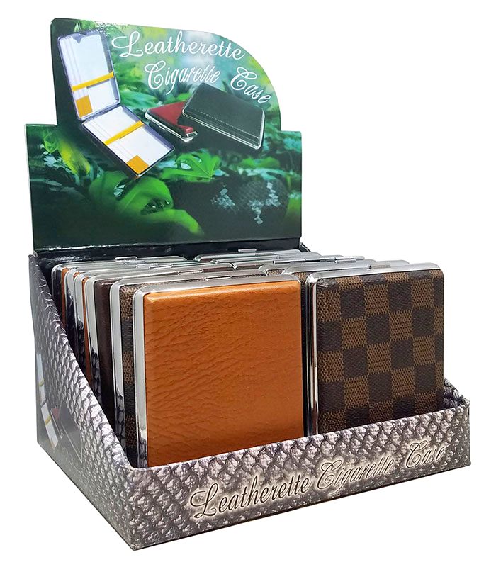 Leatherette Cigarette Case