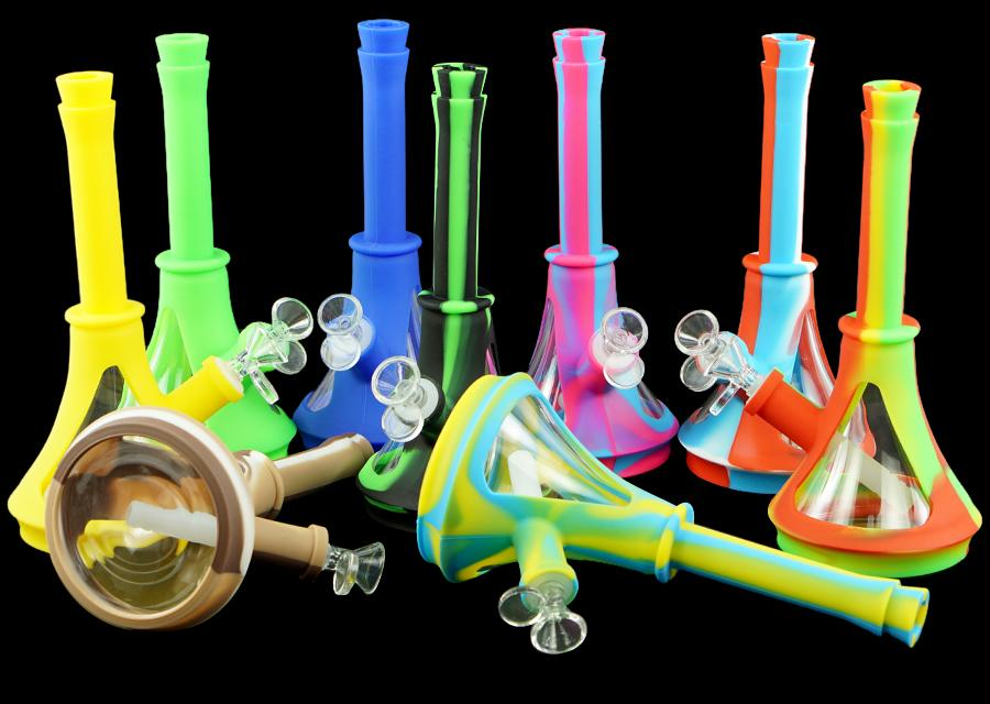 Silicone Glass Hybrid Beaker