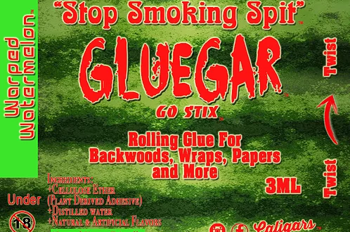 Glue Gar - ("Stop Smoking Spit") - All Natural Smokeable Rolling Glue