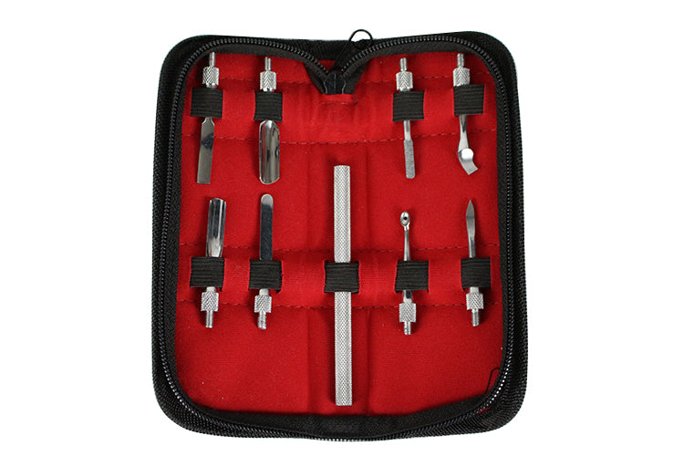 4" Stainless Steel 9 Pc. Pusher Set