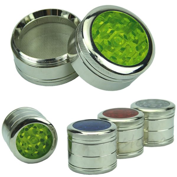 Clear Colored Top Mini Grinder (40mm)