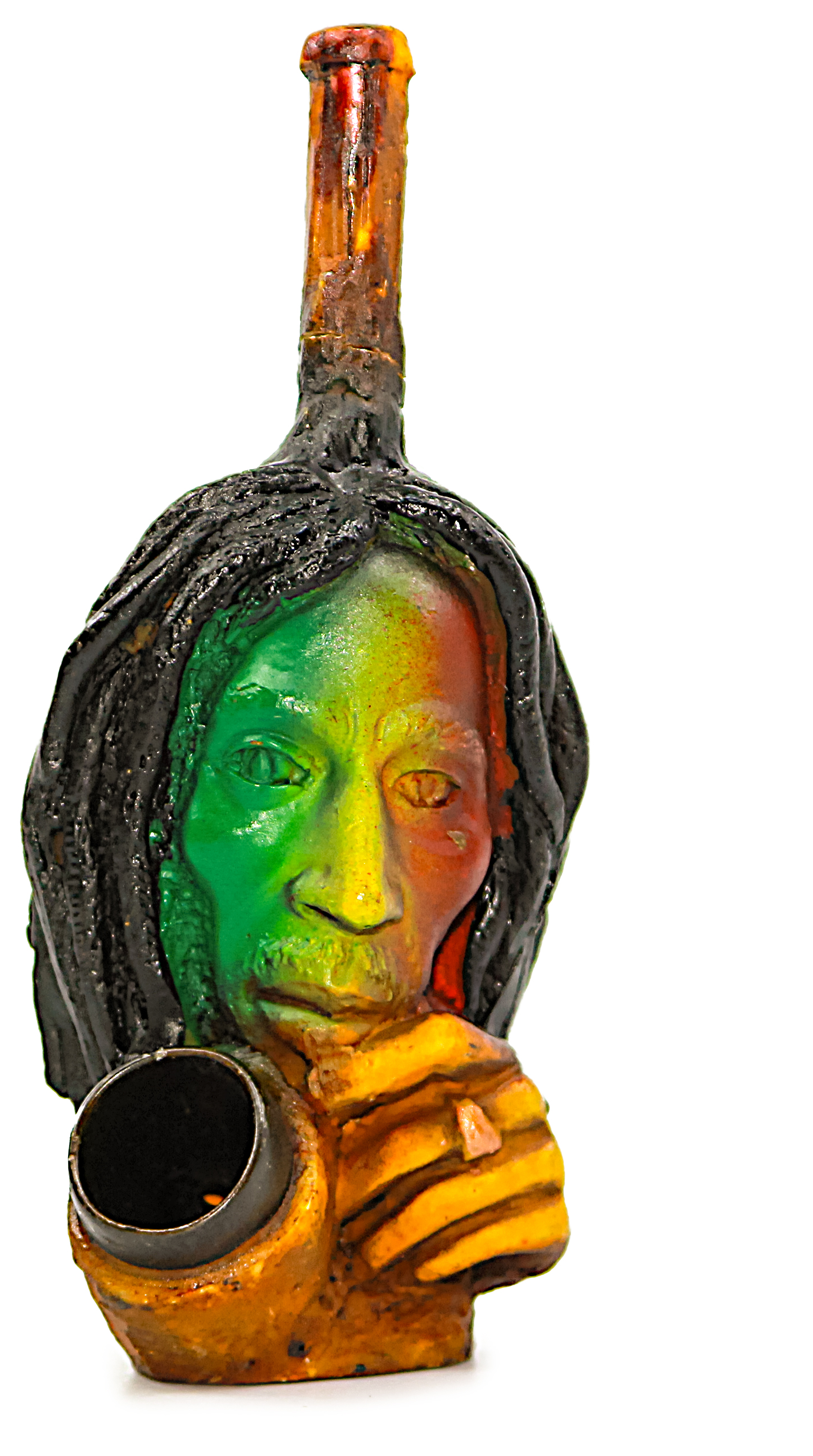 Resin Pipe Rasta Bob