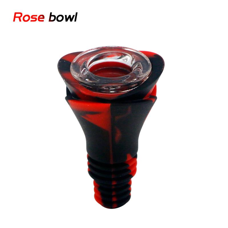 Waxmaid Rose (Silicone + Glass) Bowl