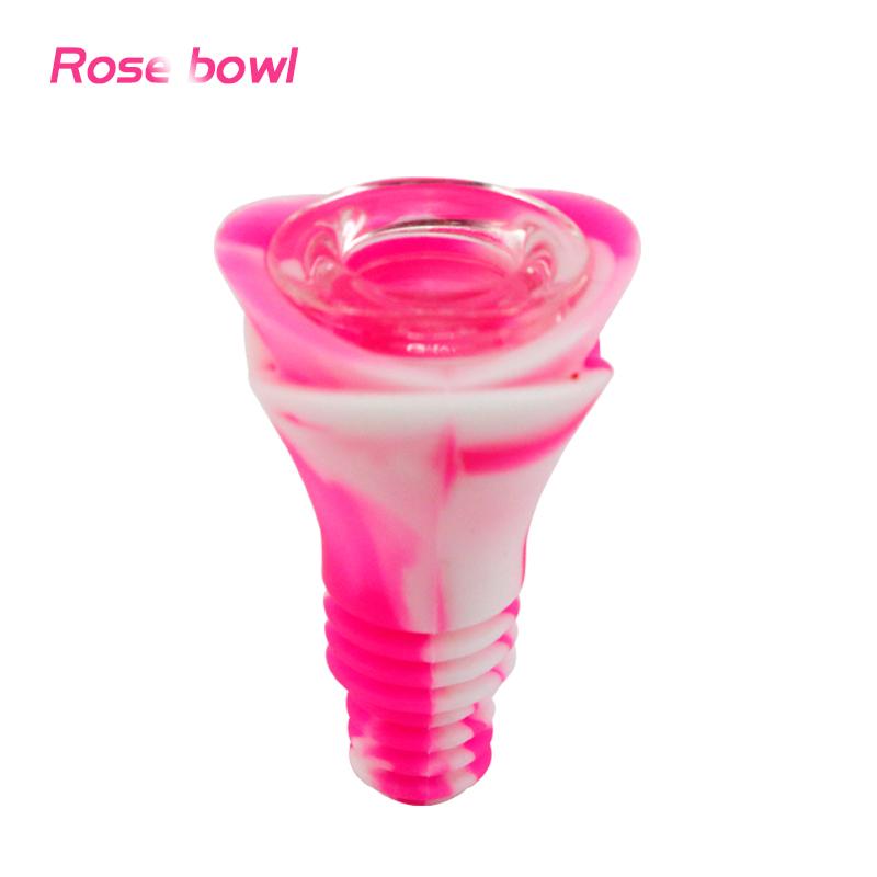 Waxmaid Rose (Silicone + Glass) Bowl