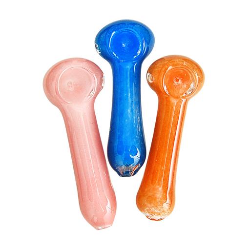 Colorful Frit Glass Hand Pipe