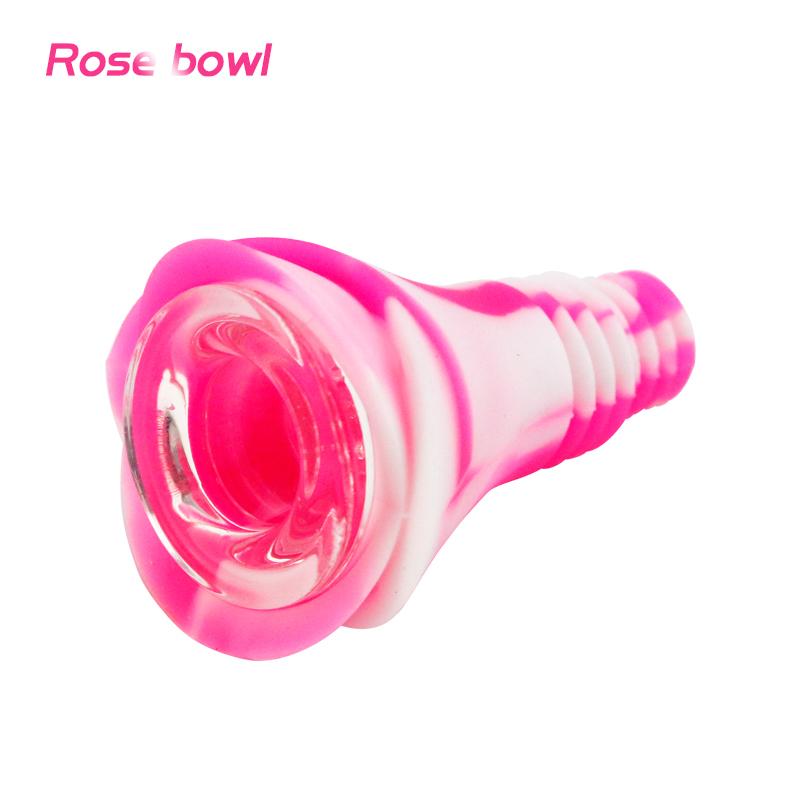 Waxmaid Rose (Silicone + Glass) Bowl