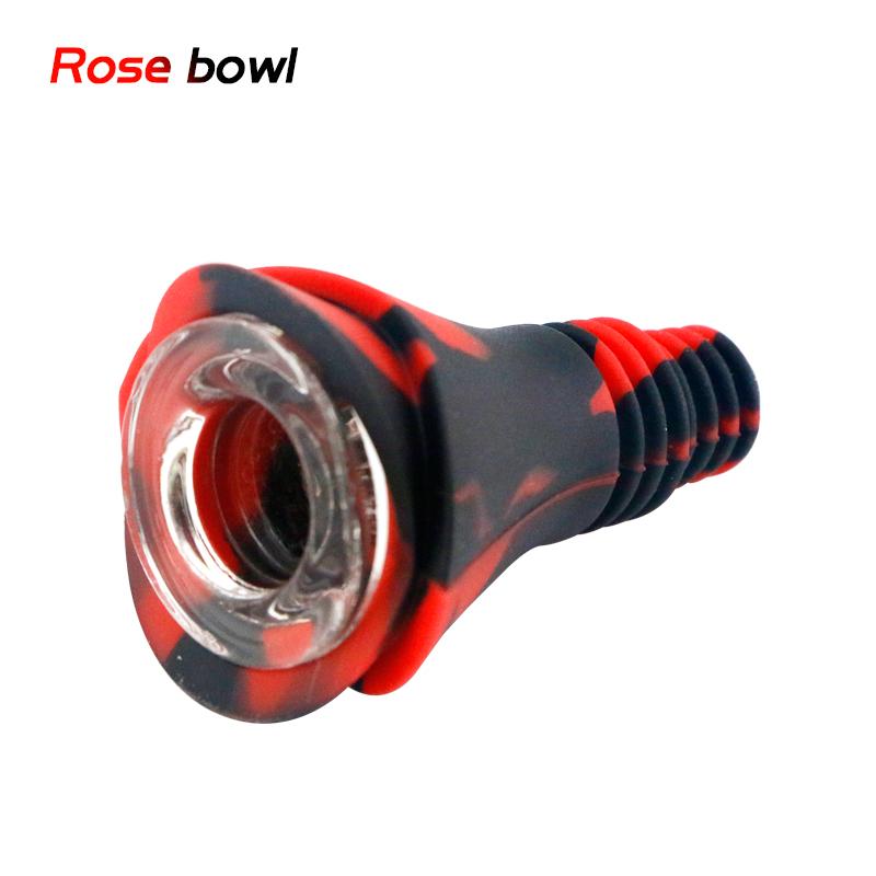 Waxmaid Rose (Silicone + Glass) Bowl