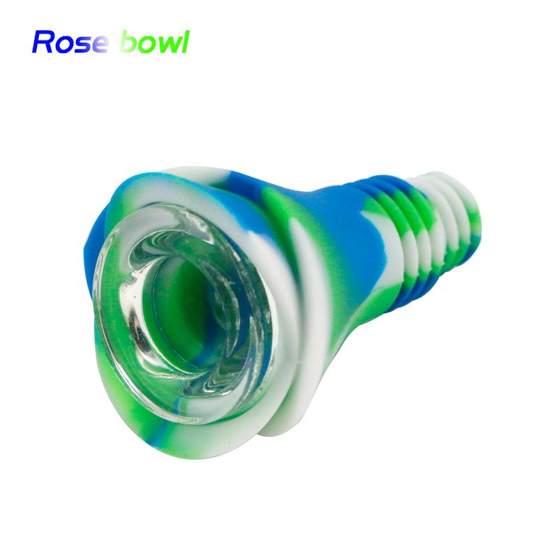 Waxmaid Rose (Silicone + Glass) Bowl