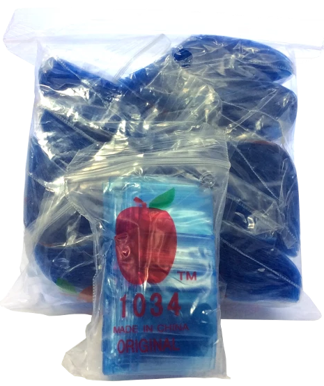 Baggies 1" x 3/4" (1000ct)