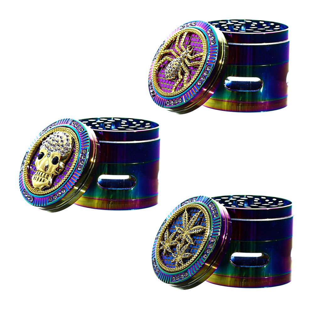 Iridescent Diamond Grinder w/ Side Window (63mm)