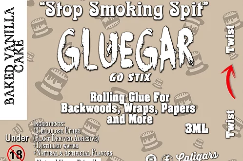 Glue Gar - ("Stop Smoking Spit") - All Natural Smokeable Rolling Glue
