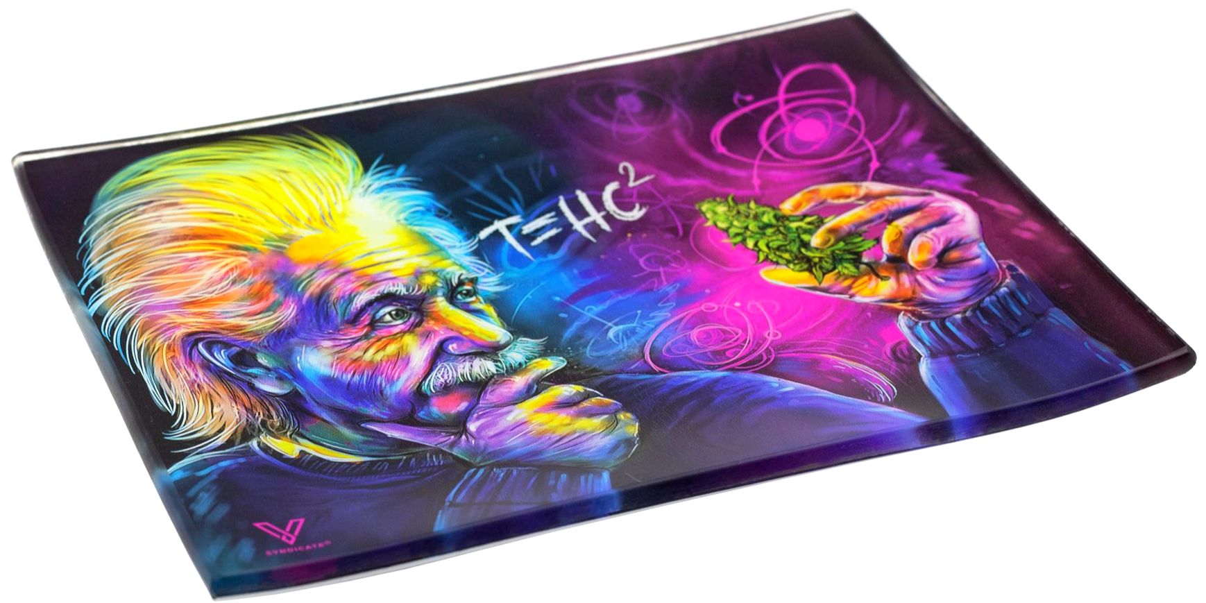 V. Syndicate T=HC2 Einstein Glass Tray