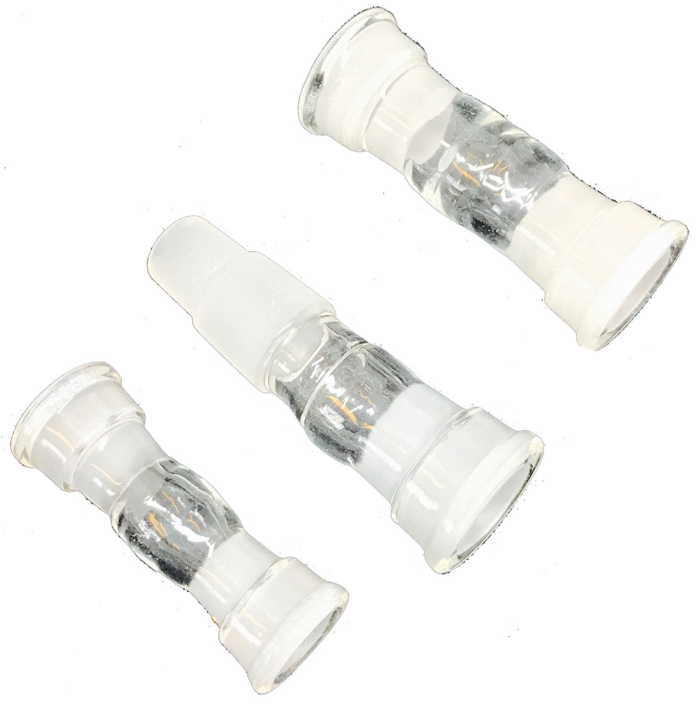 Dual 14mm 19mm Female to 14mm 19mm Male Adapter Joint Connector