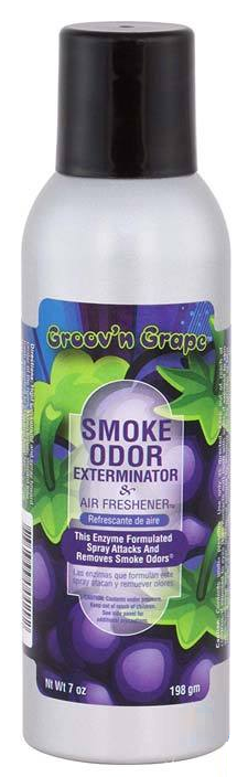Smoke Odor Exterminator & Air Freshener Spray Groov'n Grape