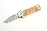 12 Pc. Metal Folding Knives with Belt Clip