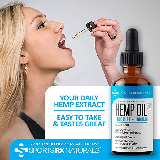 Sports RX Naturals Drops 1000mg/30ml