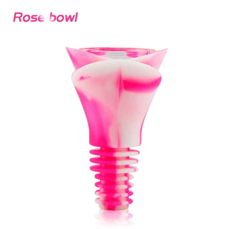 Waxmaid Rose (Silicone + Glass) Bowl