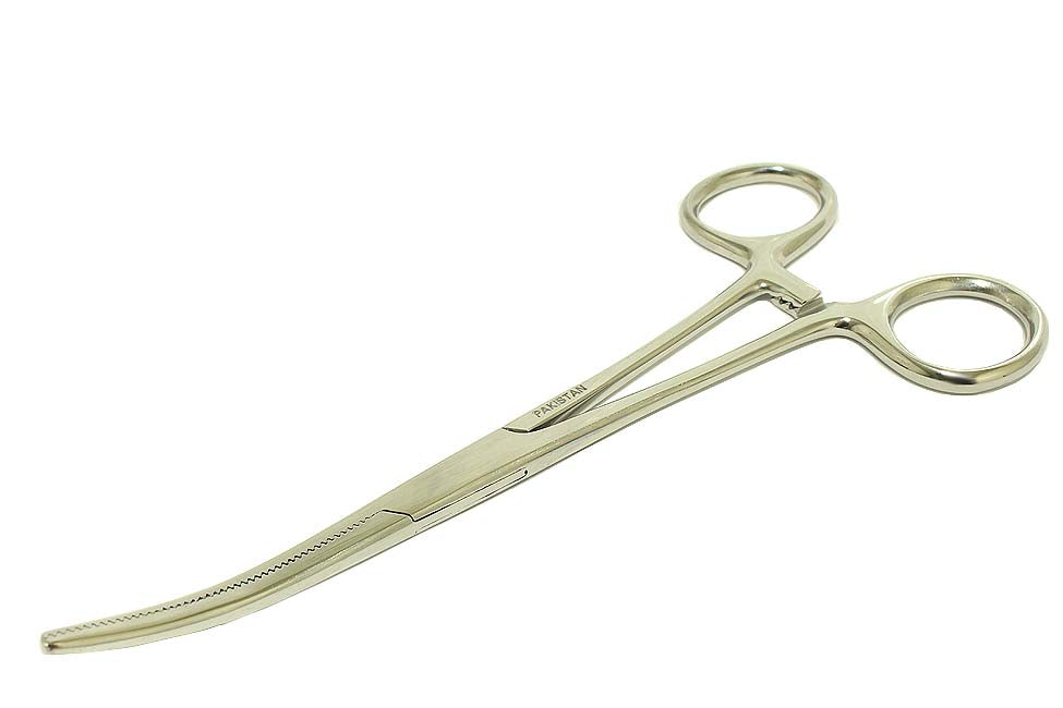 6.25" Pean Forceps Curved Stainless Steel