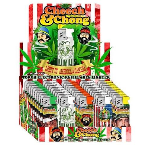 Cheech & Chong Electronic Refilliable Lighter (50ct)