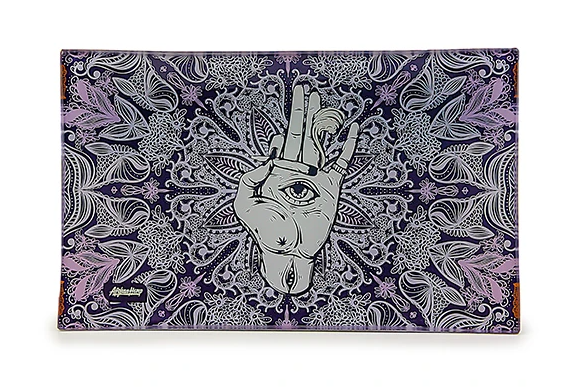 Afghan Hemp Glass Tray Mix Designs