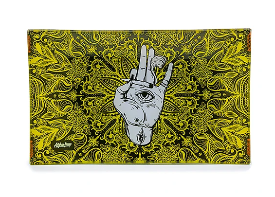 Afghan Hemp Glass Tray Mix Designs