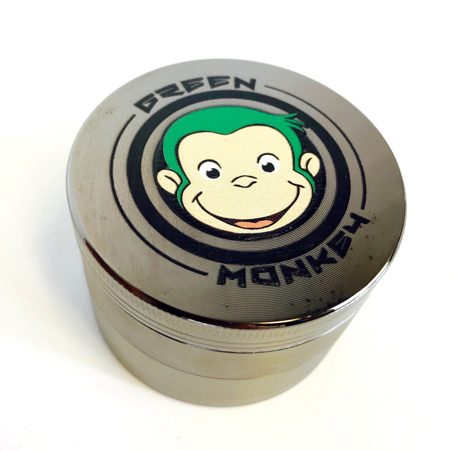 Green Monkey Zinc Grinder - (2.2")