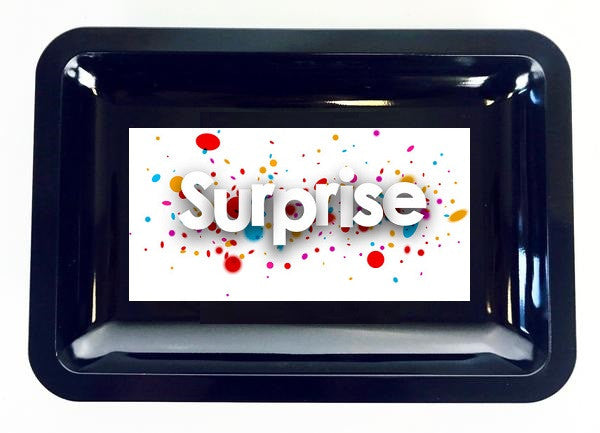 Designed Metal Rolling Tray (Large) Mystery