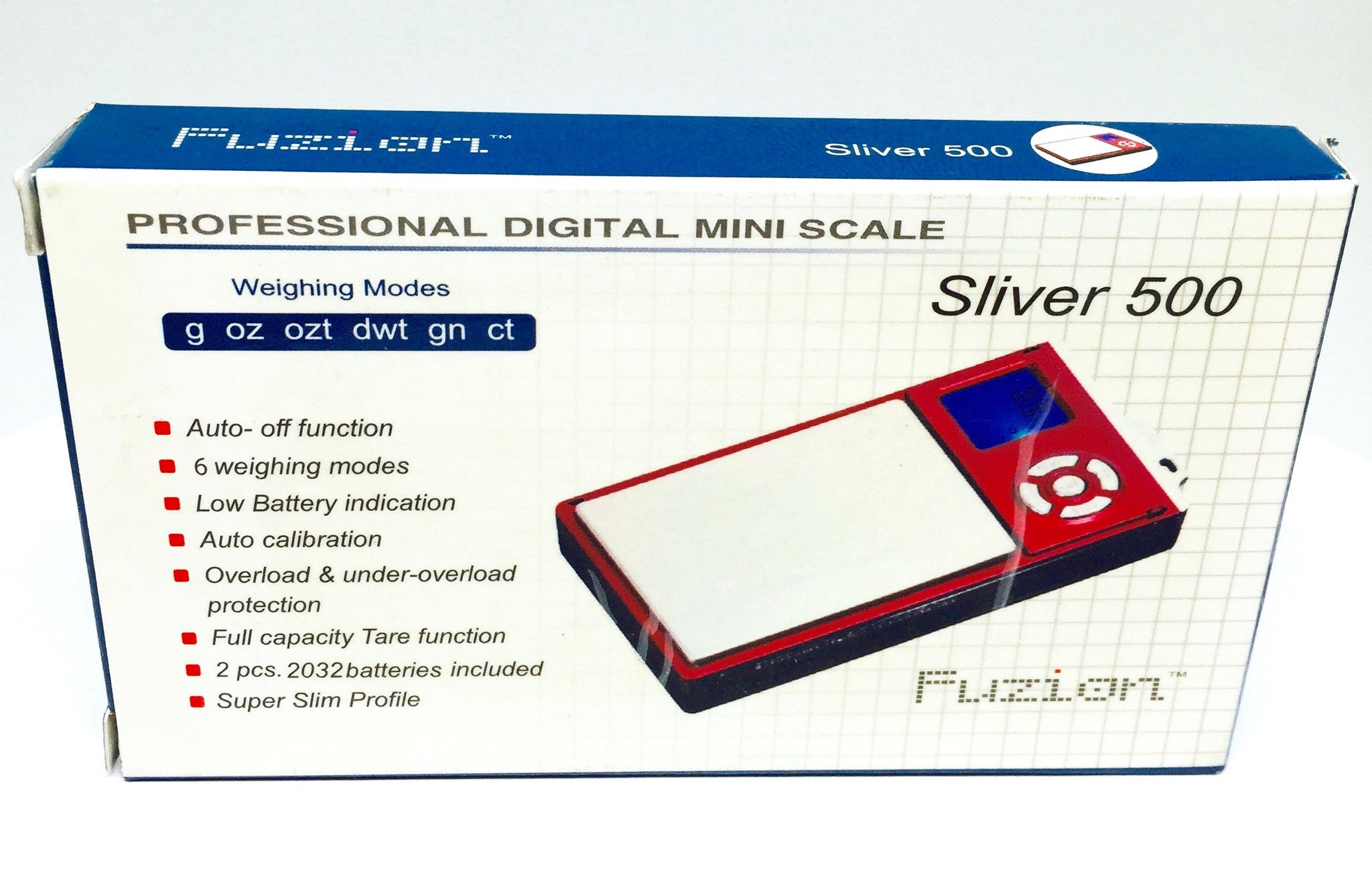 Sliver 500 Fuzion 500 Gram Scale