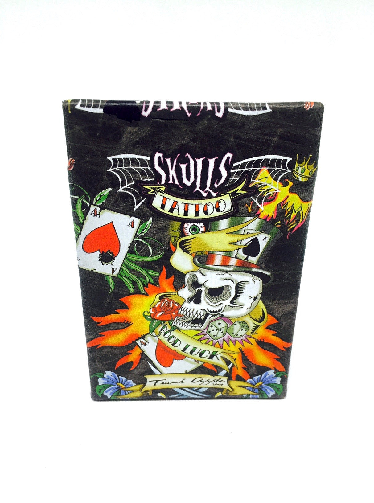 Leather Tattoo Cigarette Case