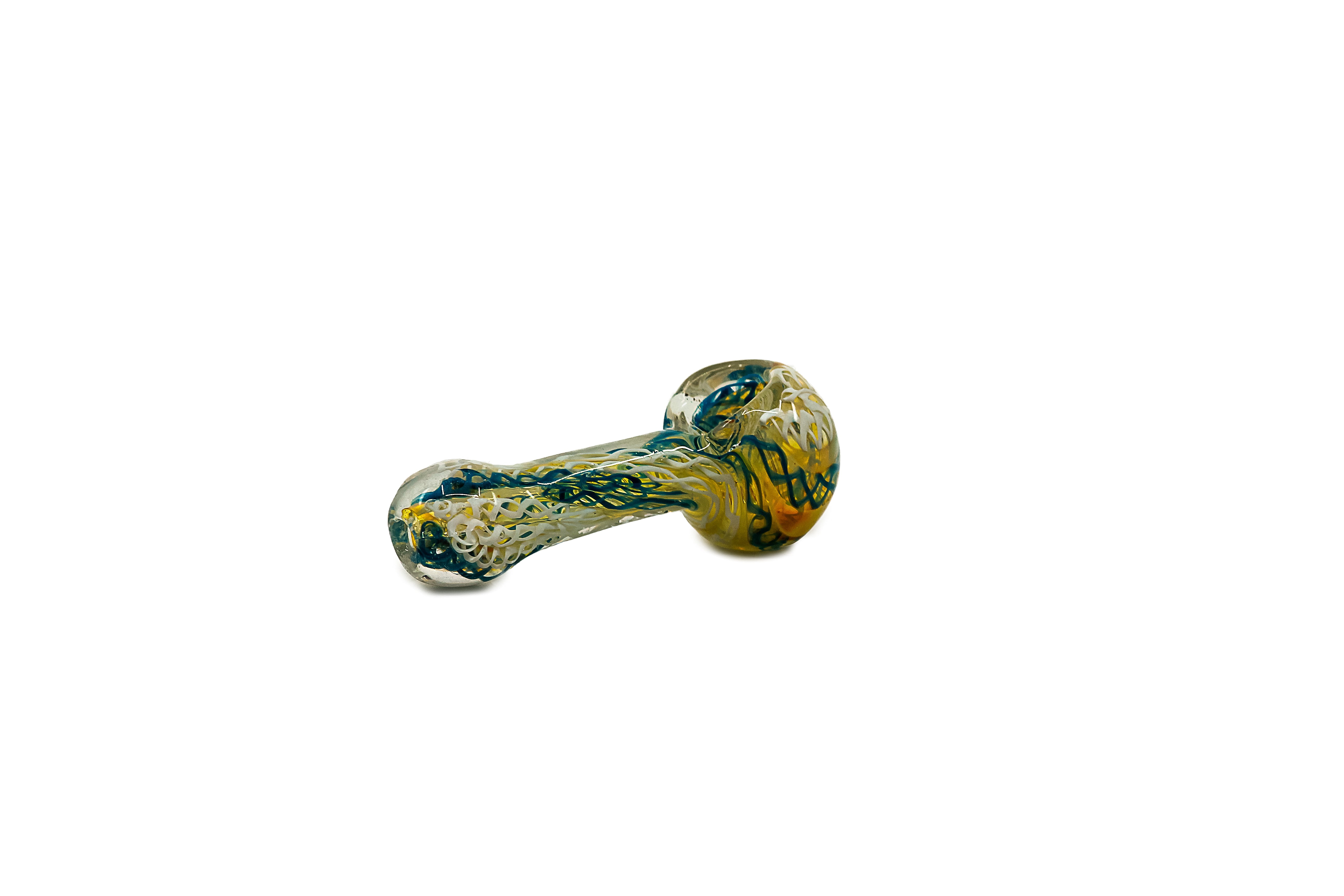Confetti Twirled Glass Hand Pipe