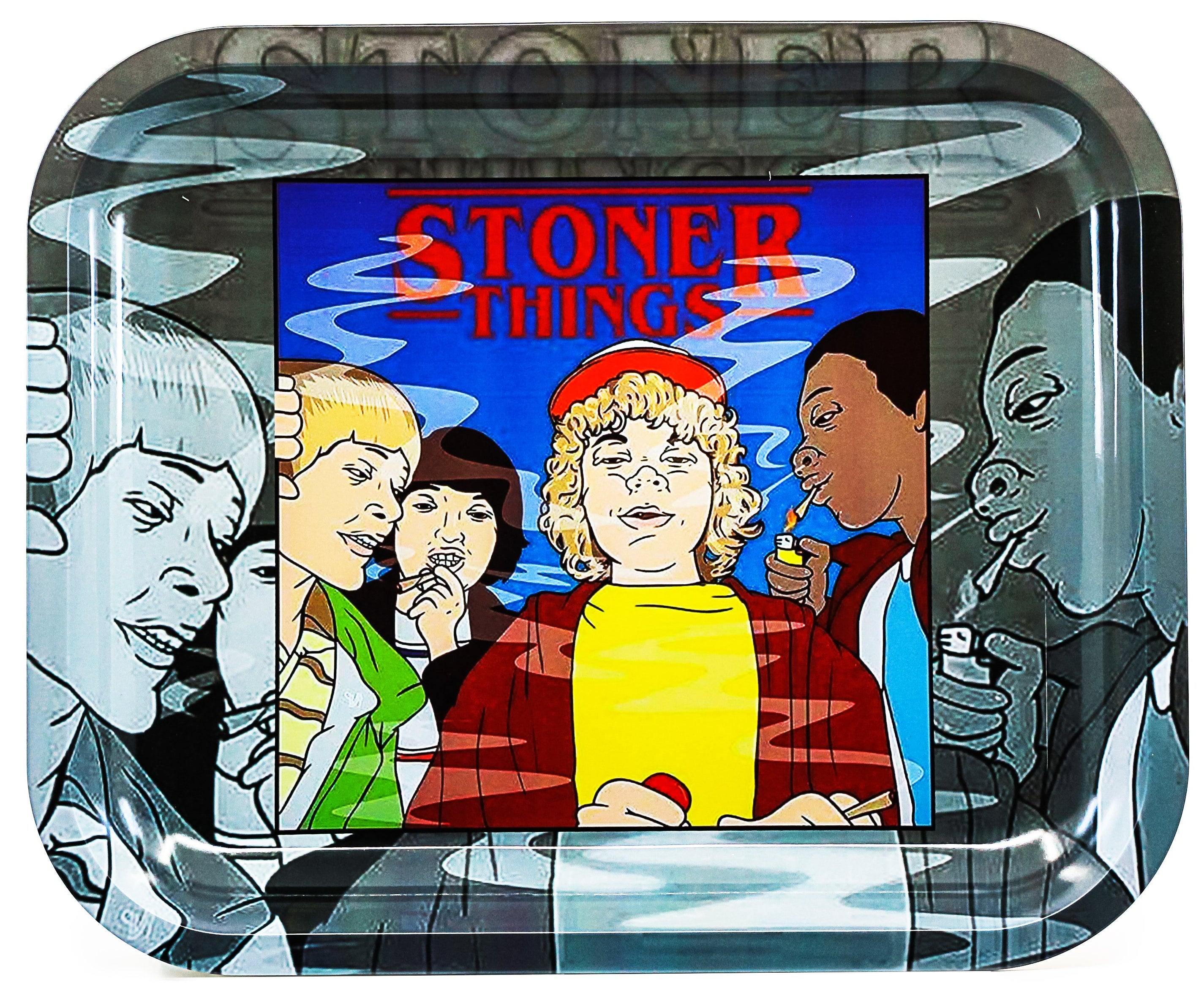 Designed Metal Rolling Tray (Large)